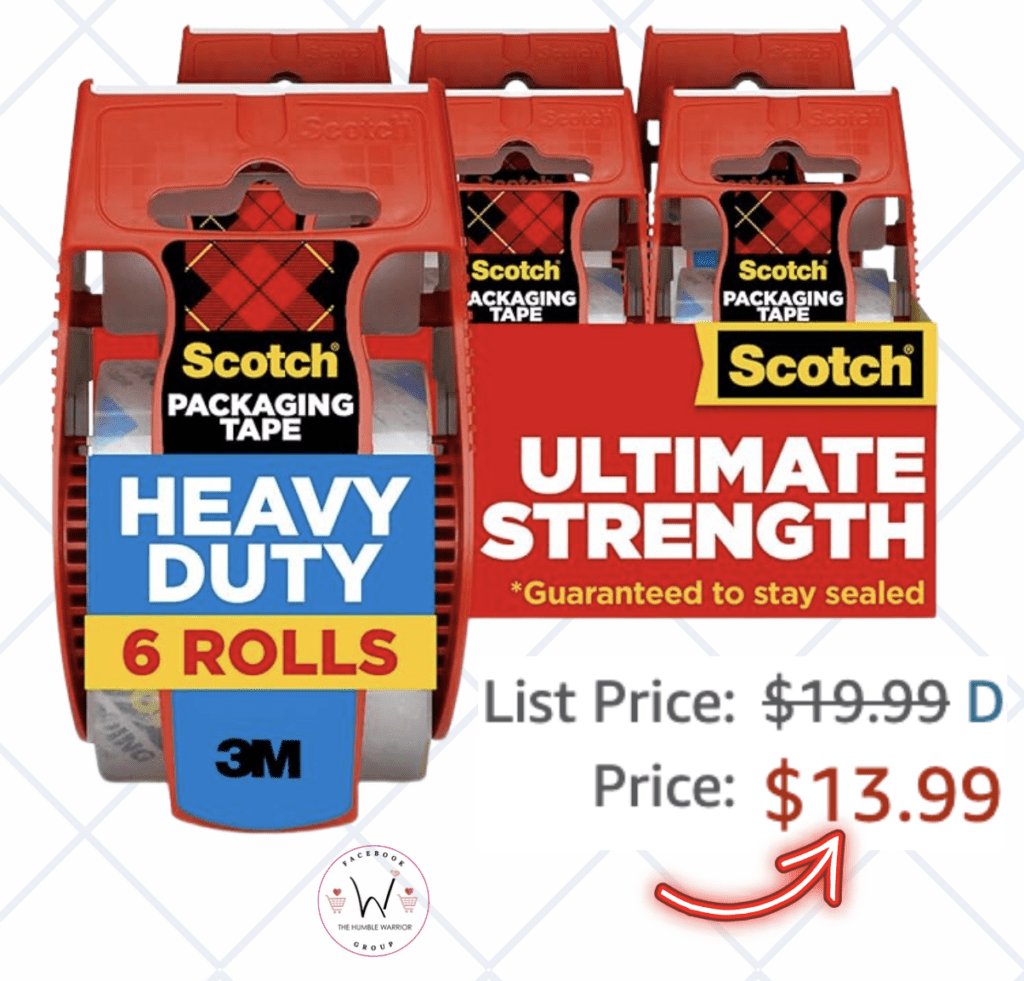 Scotch Heavy Duty Packaging Tape!